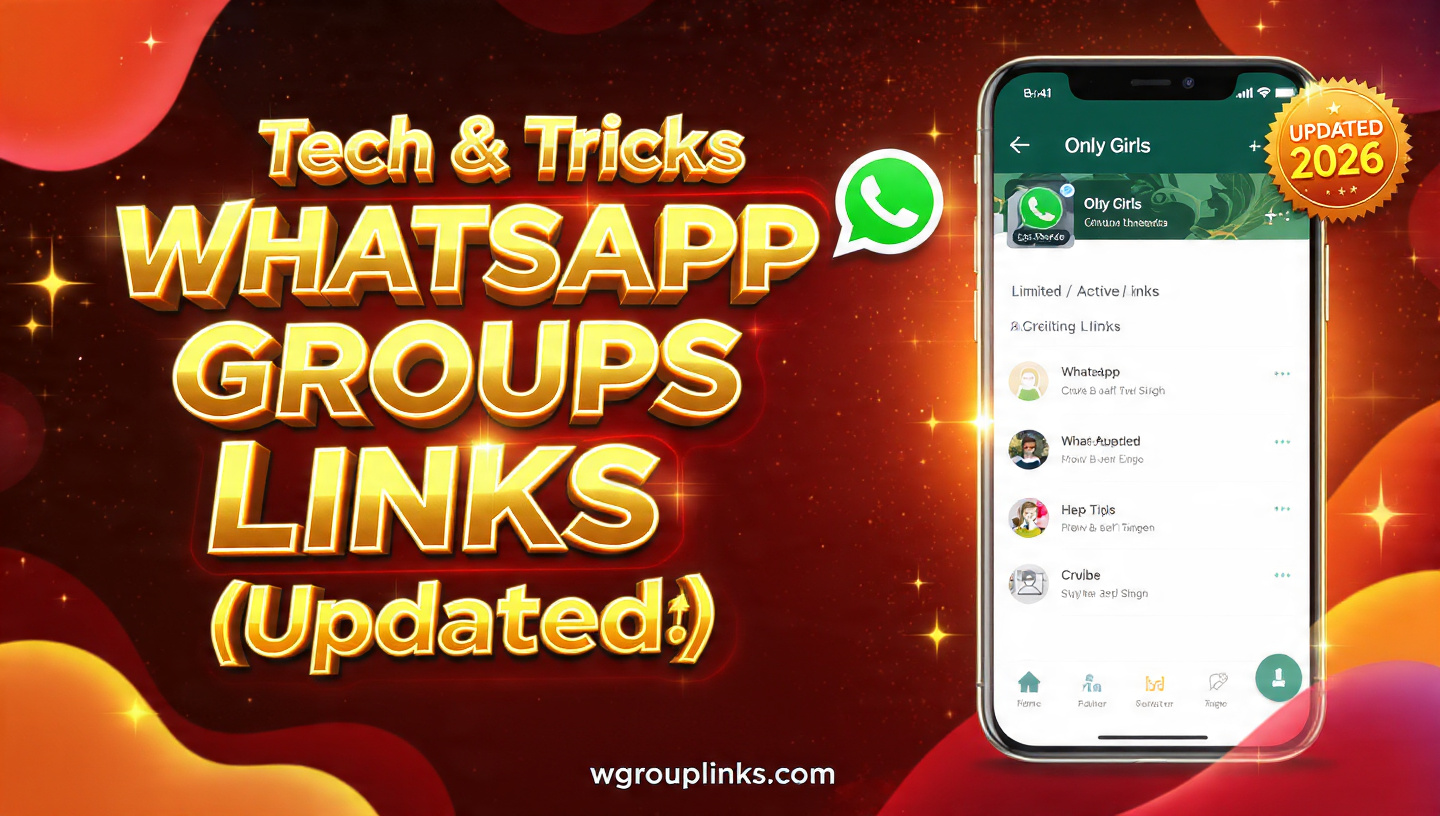 Tech & Tricks WhatsApp Groups Links