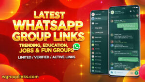 Latest WhatsApp Group Links 2026