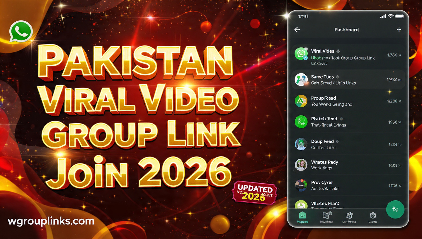 Pakistan Viral Video WhatsApp Group Link Join 2026